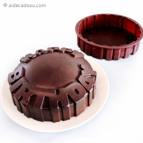 Moule A Gateau Happy Birthday Joyeux Anniversaire Silicone Aidecadeau Com