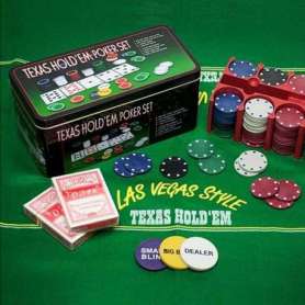 Coffret Poker Complet: 200 Jetons et Cartes - Soirée Casino à la Maison